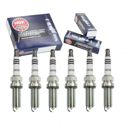 Pack of 6 NGK Iridium IX Spark Plug Replacement For Nissan Infiniti 350Z Altima Maxima Murano Pathfinder Quest EX35 FX35 G25 G35 JX35 M35 M35h Q50 Q70 QX60 11 12 13 14 15 16 17 18 19 20 21 22 23 24