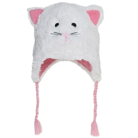 Cat Toddler Fuzzy Fleece Hat
