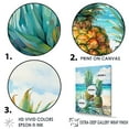 thumbnail image 3 of Designart "Blissful Juicy Pineapple IV" Pineapples Canvas Prints, 3 of 7