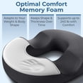 thumbnail image 4 of Almohada Donut 5 STARS UNITED Cojín para Hemorroides y Coxis, 4 of 8