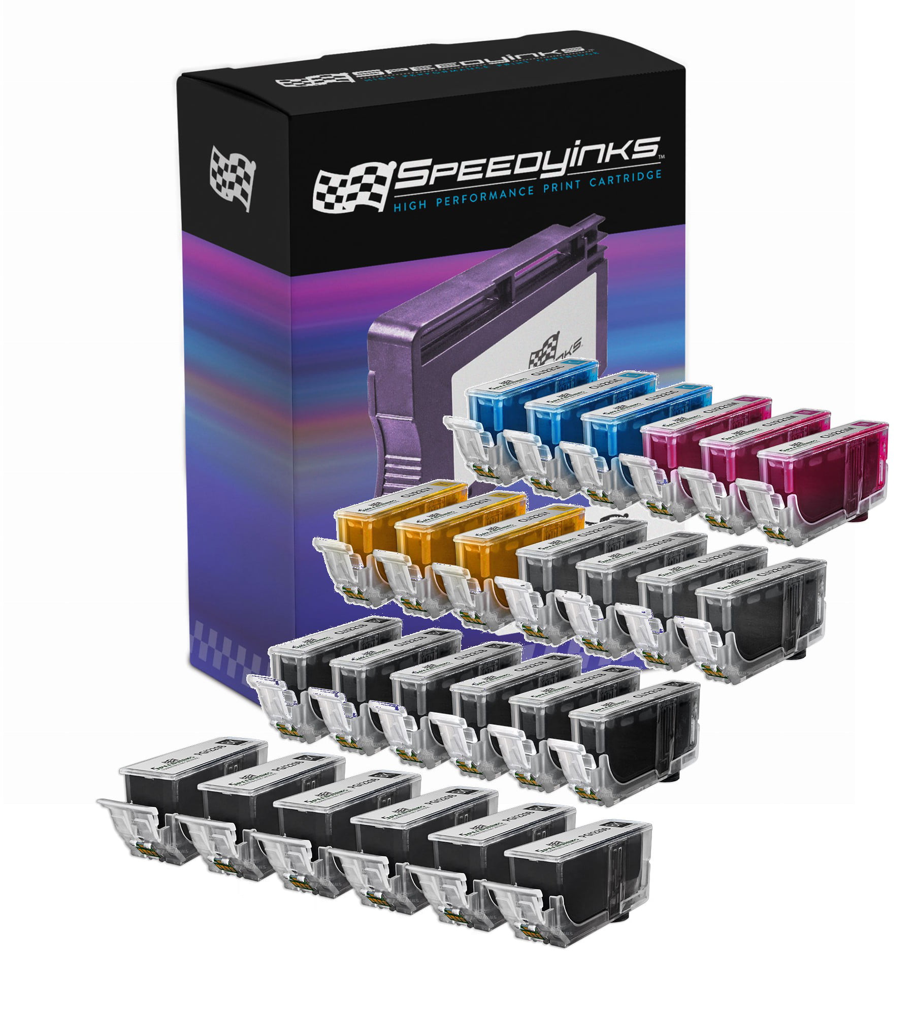 Speedy Inks Compatible Ink Roller Replacement for Casio IR-40 CP-16 Black, 10-Pack 