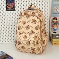 thumbnail image 4 of KGOTA Cute Capybara Backpack Cartoon Laptop Backpack Fashion Knapsack (Light Brown), 4 of 4