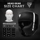 thumbnail image 5 of Casco de boxeo RDX ajustable y acolchado para entrenamiento de MMA, 5 of 9
