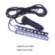 thumbnail image 2 of KALLORY Car LED Interior Lights White Flexible Strip for Underdash Easy Installation, 2 of 6