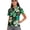 Clover Pattern, variant on Whosucclay Lavender Bunny Daisy Pattern Tennis Shirts, Quarter Zip Quick Dry Soft Polo Shirts for Golf Shopping Athletic 1/4 Zip Size X-Small