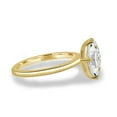 thumbnail image 3 of ESTE ORIGIN 4.00Ct Toi-et-Moi Marquise & Pear Moissanite Ring – Dual Center Stones in 10K Yellow Gold for Women US 4, 3 of 7