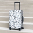 thumbnail image 5 of Yiaed Dock Rudder Print Travel Luggage Cover Suitcase Protector Fits 18-32 Inch Luggage Wheel Covers Patterned Elastic Luggage Anti-scratch（No luggage）-Small, 5 of 5