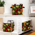thumbnail image 6 of Fruit Foldable Storage Basket with Handle, 10.8"x10.5"x10.6", Large Capacity Organizer Bin - Toy Box, 6 of 6