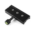 thumbnail image 3 of Tripod Quick Release Plate,Black QR-120 Clamp Adapter Tripod Mounting Plate Quick Release Clamp Adapter Built for Precision, 3 of 9