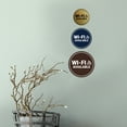 thumbnail image 3 of Circle Wifi Available Sign (Blue) - Small, 3 of 4