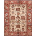 thumbnail image 1 of Ahgly Company Indoor Rectangle Abstract Brown Oriental Area Rugs, 7' x 10', 1 of 6