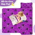thumbnail image 4 of Cute Spider Web Halloween Pattern Toddler Nap Mats for Kids Preschool,50"x20" Sleeping Mat Bag or Kids,Toddler Sleeping Bag,Toddler Nap Mat or Daycare, 4 of 6
