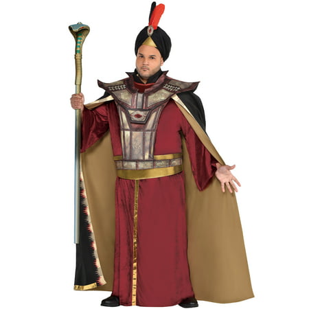 Jafar Halloween Costume for Men, Aladdin Live-Action, Plus