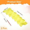 thumbnail image 2 of Uxcell 2 Pcs Cintas de Baile, 78.7" Cintas de Gimnasia Rítmica para Danza Artística, Amarillo Claro, 2 of 7