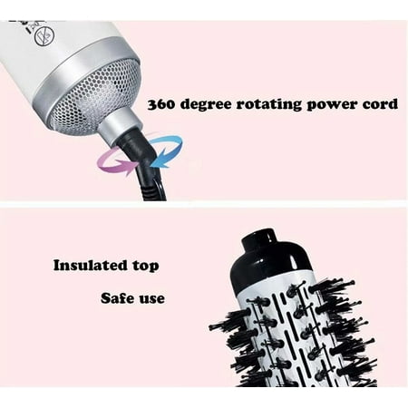 rotating curler straightener ionic volumizer