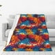 thumbnail image 1 of Balery Colorful Hawaii Palms Manta de Felpa Suave y Acogedora – Cobija de Franela Aterciopelada para Cama, Lavable y Cálida para Sofá, Mascotas, Transpirable-80"x60", 1 of 7