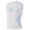 White, variant on Men's Sleeveless Compression Tank Top Crew Neck Tummy Control Slim Body Shaper S