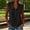 Black, variant on Linen Tank Tops Sleeveless Summer Linen Shirts Linen Vest for Women Garment Friendly Tank Tops Summer Beach Sleeveless Tops Peter Pan Collar Shirts Gauze Camisole Shirts