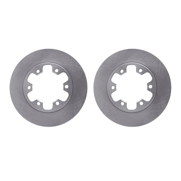 Dynamic Friction Company Rear Brake Rotors 6002-54210