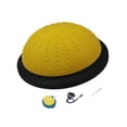 thumbnail image 2 of QualitChoice Balance Ball Full Body Building with Ball Pump Exercise Yellow Balance Training Air, 2 of 6