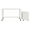 White, variant on Space Solutions Home Office Metal Desk and Storage Set -  Black