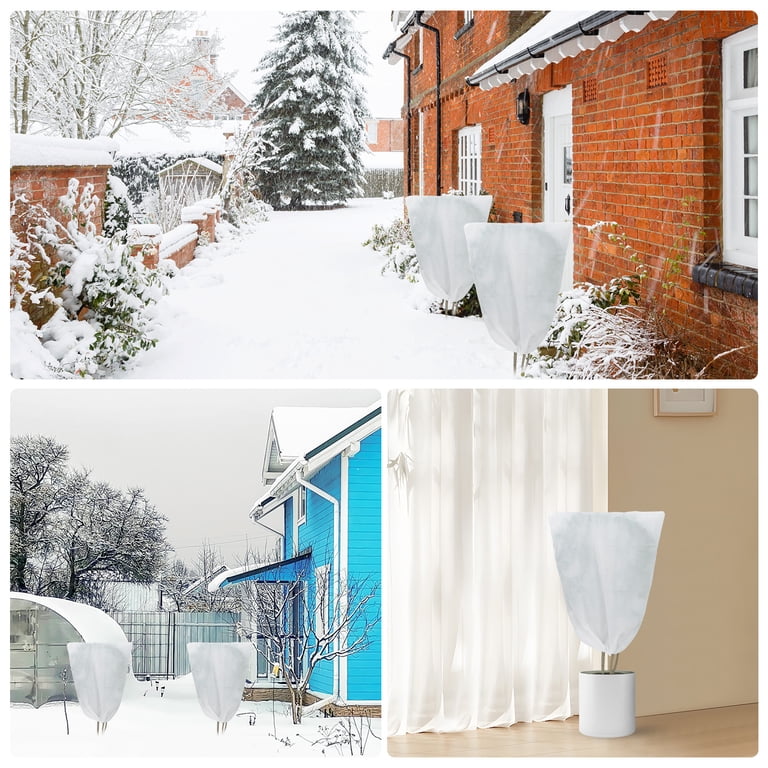 Plant Frost Protection Covers, 3 Pack, 40x31 Inches photo 3