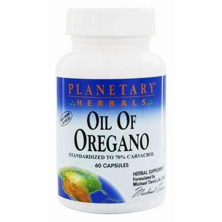 Planetary Herbals Oil of Oregano 60 Capsule