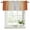 Grey, Orange, variant on 2 Pack Valances for Window, Purple Ombre Short Curtains for Kitchen Bedroom Living Room, Modern Yellow Gradient Farmhouse Art Rod Pocket Small Window Treatment Valance Drapes 42 x 12 Inch