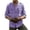 Purple, variant on longantii Men's Shirt Fashion Distressed Denim Lapel T Shirts Comfortable Long-Sleeve Button Down Tees 2026 Summer Workwear Tops with Pockets Dark Gray XL
