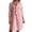 v#81RD1366, variant on Rggeeun Women'S Dresses Solid Color Graceful Long Sleeve With Ruched Ruffle Design Collar Knee-Length Loose Fit Lightweight Fabric For Summer Office Elegant Playwear,Blue,L