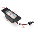 thumbnail image 3 of 10Pcs 18Leds License Plate Lights Plastic for Juke Primera Bright Led Number Licence Plate Light, 3 of 5