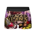thumbnail image 2 of Calzoncillos tipo bóxer para hombre, ropa interior masculina, transpirable, de la serie League Of Legends, 2 of 4