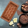thumbnail image 3 of Silicone Chocolate Bar Mold, Heat-Resistant, Non-Stick, Deep Design for Desserts, Candy Making, 3 of 5