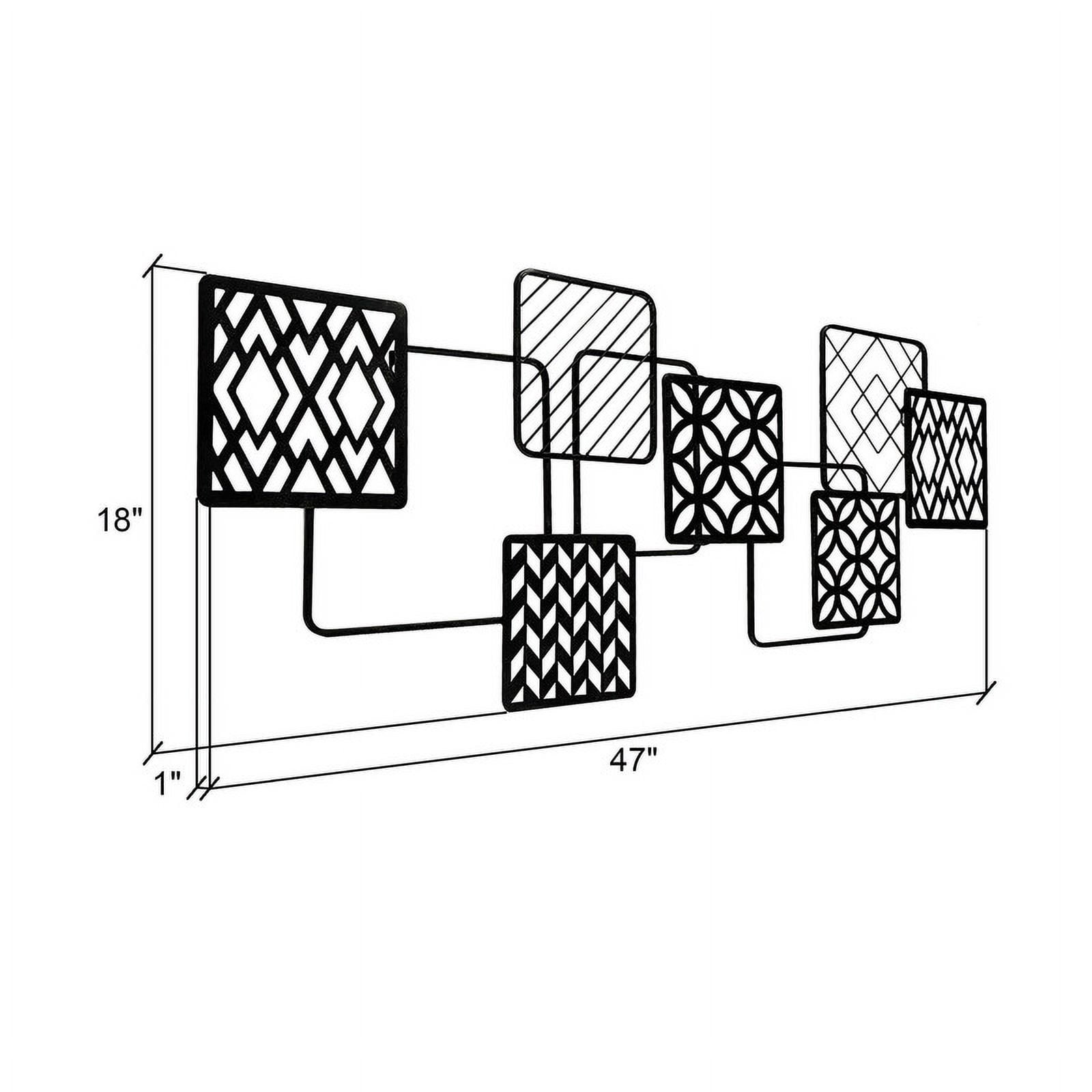 Matrix Panel Square's Contemporary Metal Wall Art