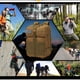 thumbnail image 3 of , Paquete de de 3 50L - Luz marrón Marrón cro Macarena mochilas tácticas militares, 3 of 7