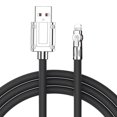 thumbnail image 1 of Cable G Mobile Ligthning A USB, 1m, 12W, Silicona, Negro, 1 of 2