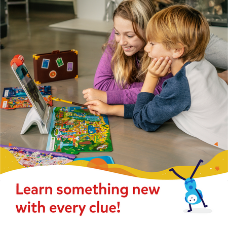 Osmo - Detective Agency Interactive Game - Ages 5-12 - Solve Global Mysteries - For iPad or Fire Tablet (Osmo Base Required)