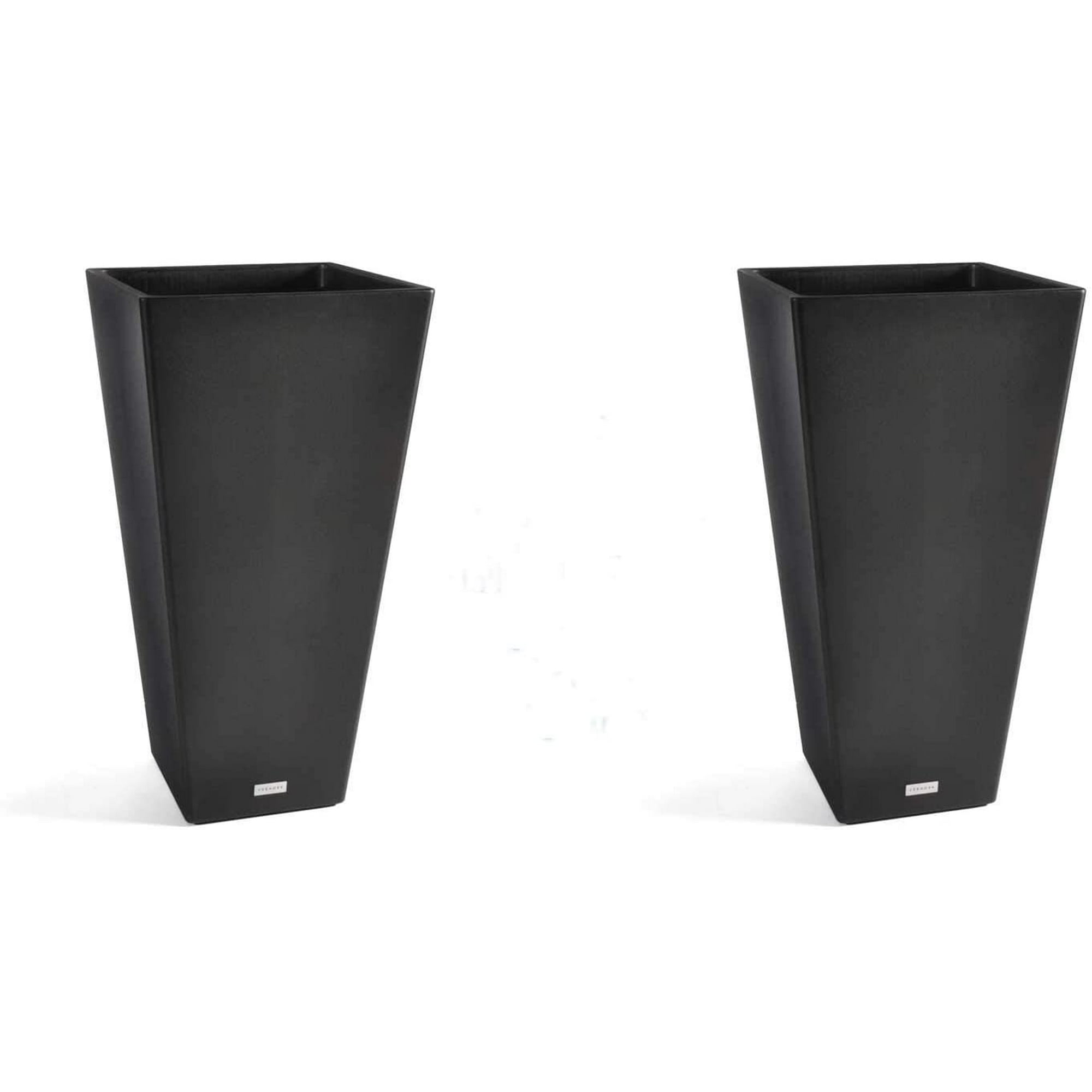Veradek V Resin Taper Tall Planter Ideal as a Patio Accent