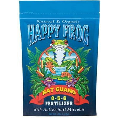 Jamaican Bat Guano - Foxfarm 4 LB Happy Frog High Phos Bat Guano Fertilizer Packed With Pho Only One