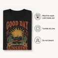 thumbnail image 6 of Good Day Sunshine Retro Sun Desert Graphic T-Shirt, Unisex Classic Fit, 6 of 9