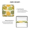 thumbnail image 5 of Tissue Bee honey Box Cover Holder, Square by Xecao - Leather Decorative Organizer for Tabletop, Bathroom, Car, Office, 5 of 8