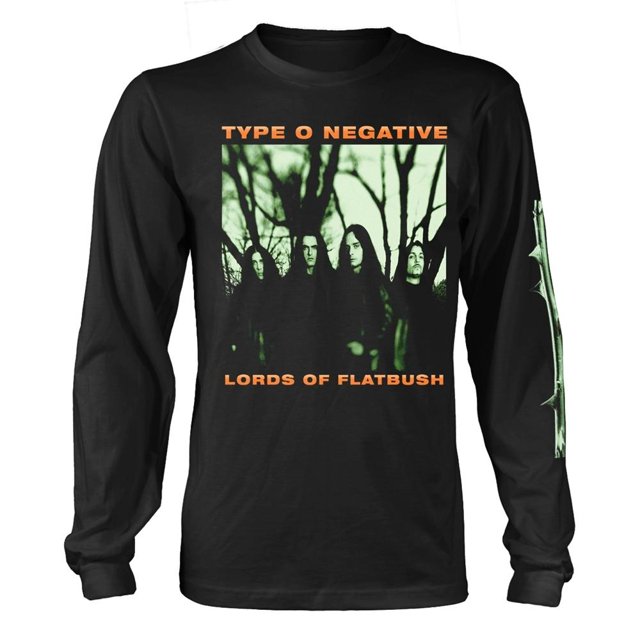 Type O Negative - Camiseta October Rust de Manga Larga para Adultos Unisex (Negro)