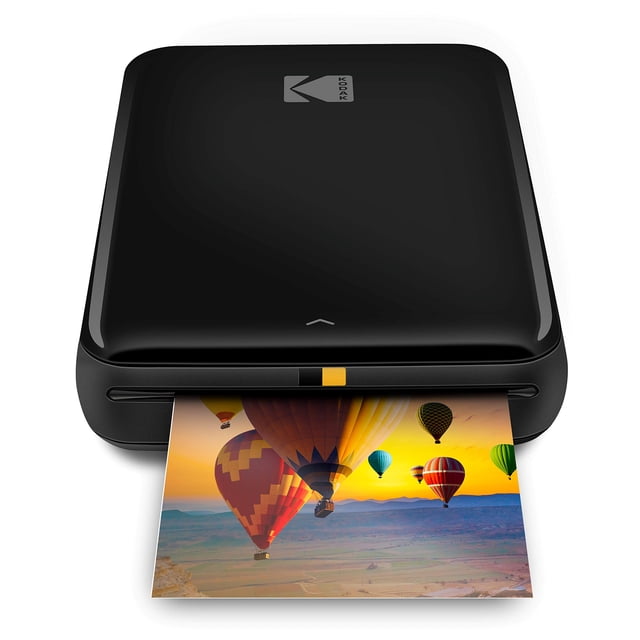 Impresora fotográfica Zink Kodak Step Wireless con papel 2x3 negro