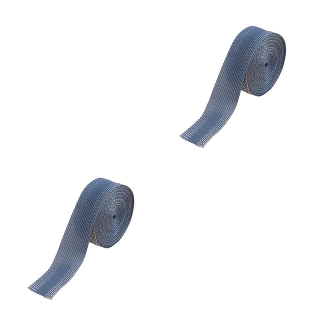 Kearding Pantalones autoadhesivos de hierro en el borde Poliéster Acortar Jeans Faldas Chaqueta Costura para el hogar Confección Azul 2m Azul 2m 2piezas Kearding CBP284944