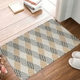 thumbnail image 2 of Vsdgher Geometric print Flannel Anti-Slip Floor Mat Comfort Mat Floor Carpet for Decor, Non-Slip, Home, Office, Laundry, Durable, 2 of 5