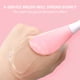 thumbnail image 4 of El cepillo de máscara facial de silicona de doble cabezal 2PCS es una herramienta de limpieza para el cuidado de la piel para aplicar crema facial, loción, arcilla y máscara facial de carbón MFZFUKR BST3021491-2, 4 of 5