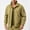 Khaki, variant on Men's Nylon Jacket No Hood Lightweight Thin Zip Pockets Solid Color Long Sleeve Athletic Outdoor Casual Commute Windbreaker Coat Outerwear