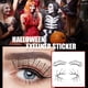 thumbnail image 3 of Guardurnaity 1 par de pegatinas para ojos de Halloween para hombres y mujeres, fotografía de cumpleaños para banquetes, calcomanías autoadhesivas para Difuminador de ojos Tipo 1 Guardurnaity CE013960-01B, 3 of 6