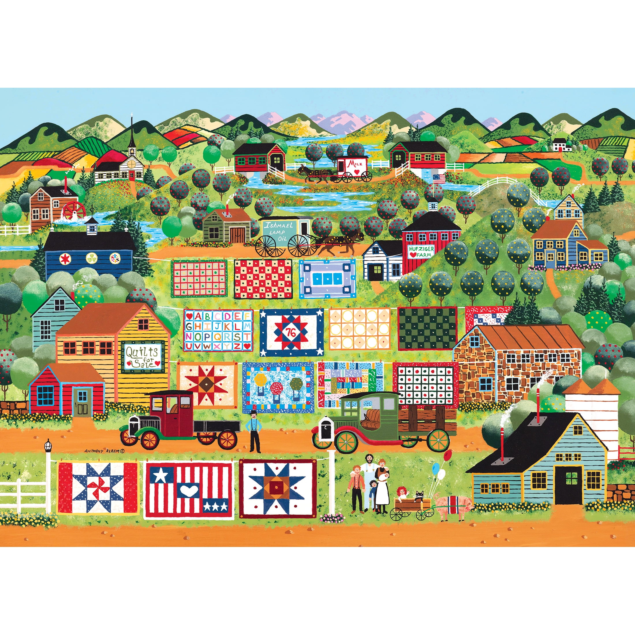 Cra-Z-Art Kodak 1000-Piece Quilts for Sale Adult Jigsaw Puzzle