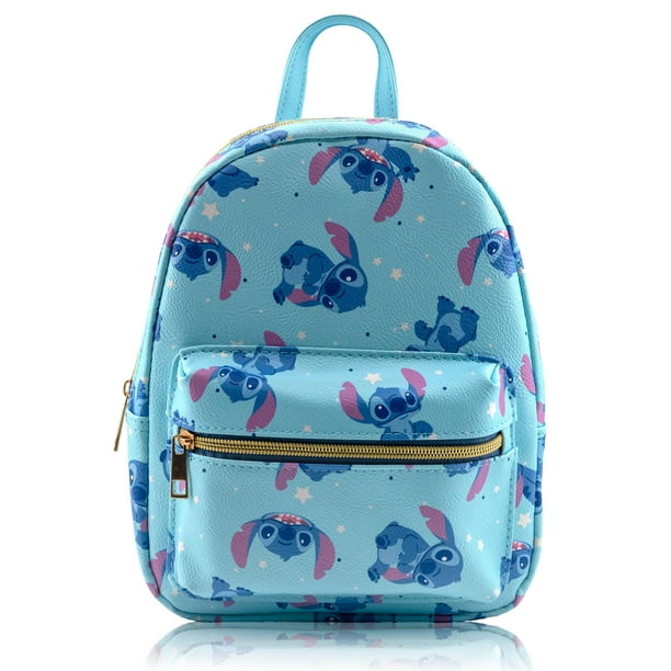 Mochila Fast Forward Disney Lilo and Stitch de piel sintética con 10 puntadas